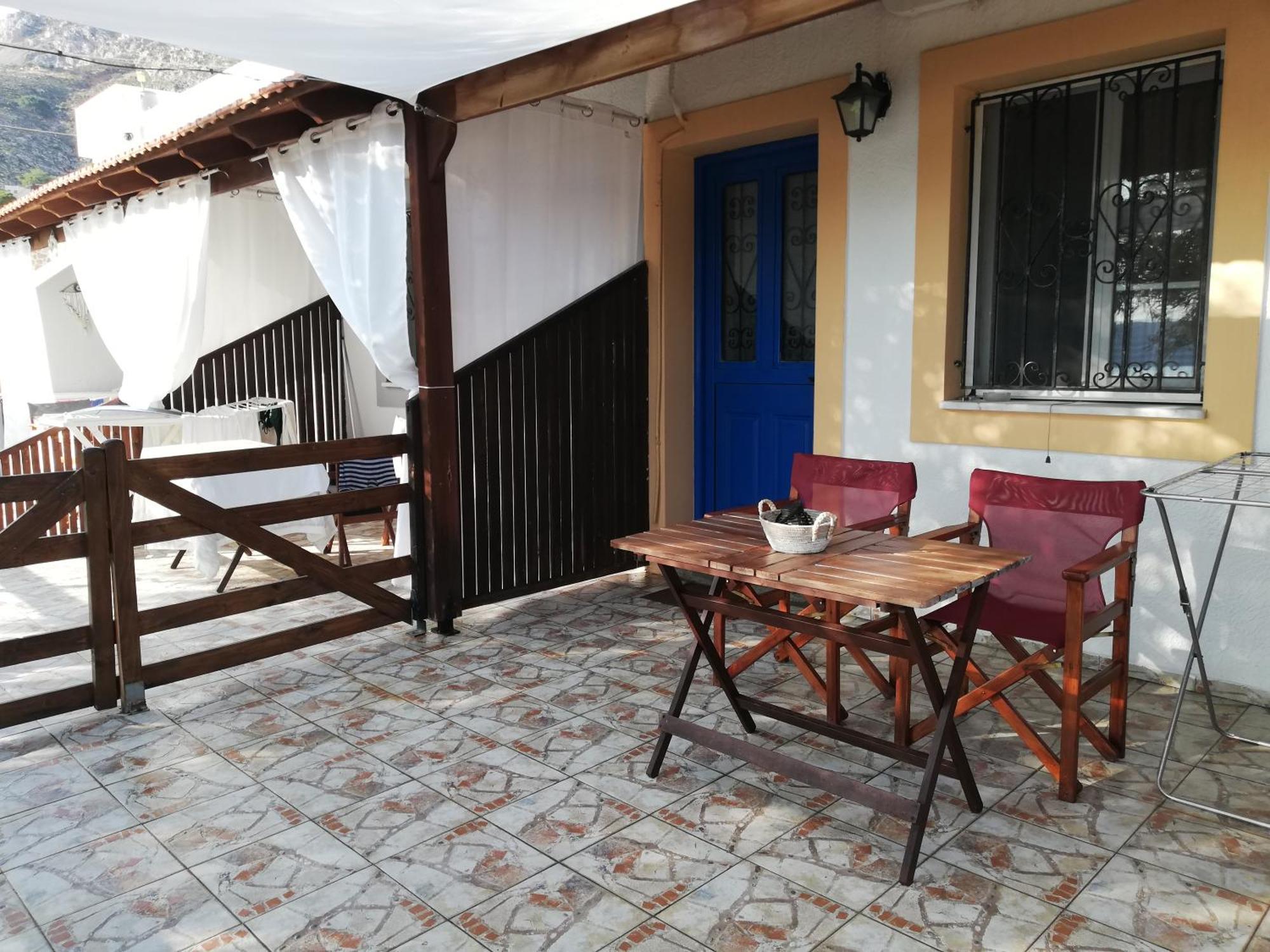 Panormitis Pizanias houses Skaliá Exterior foto